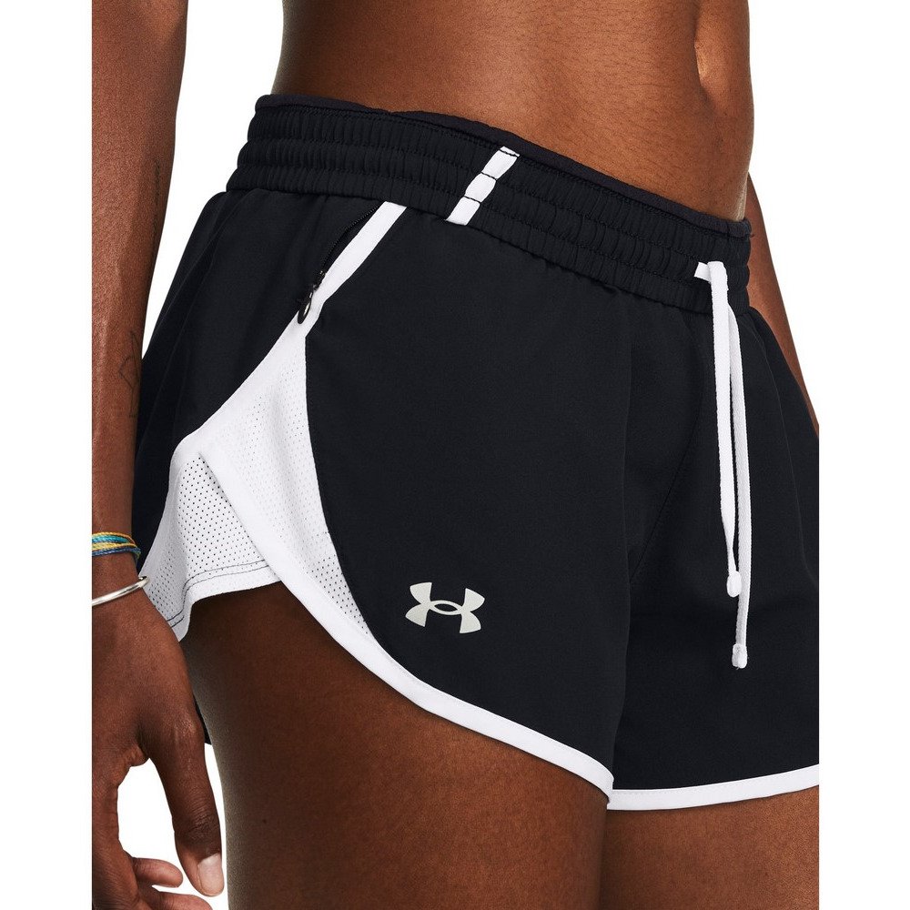 アンダーアーマー（UNDER ARMOUR）（レディース）フライバイ ショーツ インナーパンツ付き 1382438 002