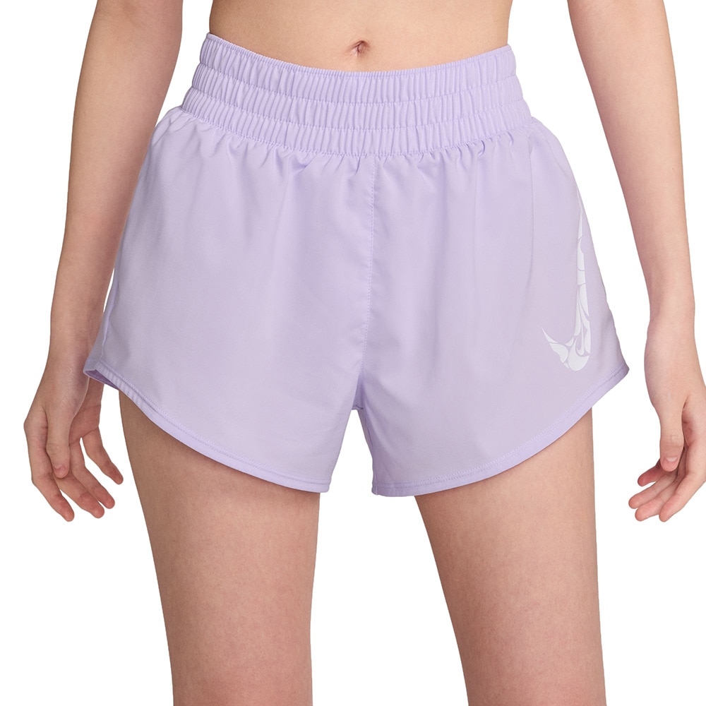 ナイキ（NIKE）（レディース）ワン ドライフィット ミッドライズ 8cm ショートパンツ インナー付き FN2602-512