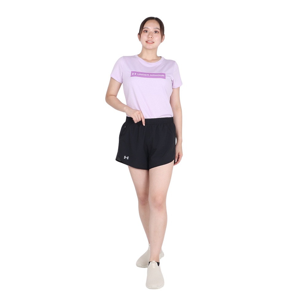 アンダーアーマー（UNDER ARMOUR）（レディース）フライバイ ショーツ 1382438 001