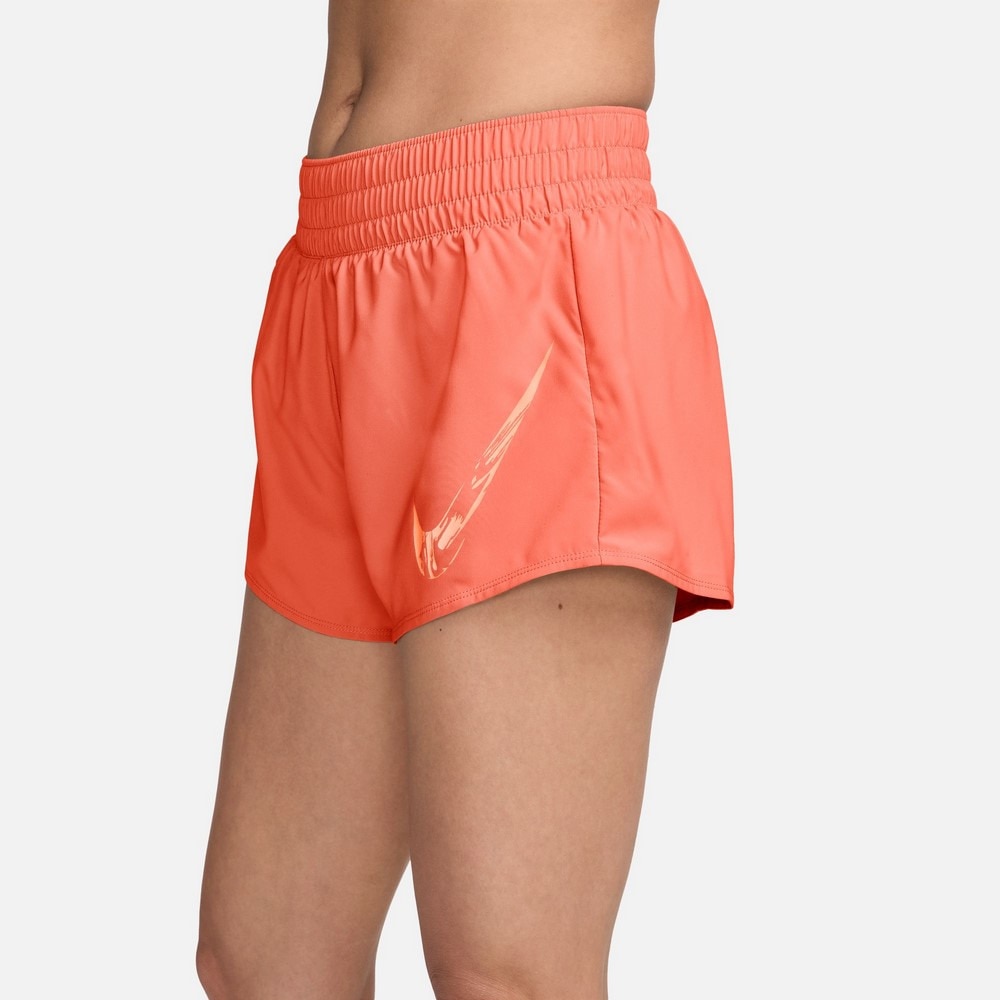 ナイキ（NIKE）（レディース）ドライフィット ミッドライズ グラフィック ショートパンツ インナー付き FV6365-643
