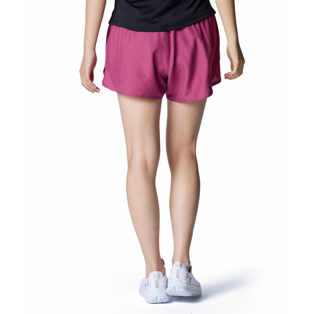 アンダーアーマー（UNDER ARMOUR）（レディース）フライバイ ショーツ インナーパンツ付き 1382438 659
