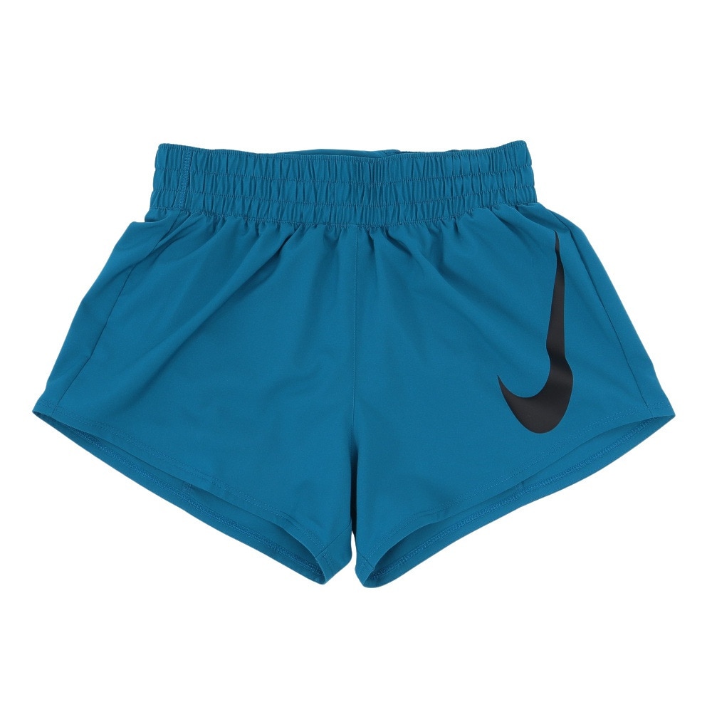 ナイキ（NIKE）（レディース）ワン スウッシュ ドライフィット ミッドライズ ルーズ 3インチ ランニングショートパンツ インナー付き HV2617-301