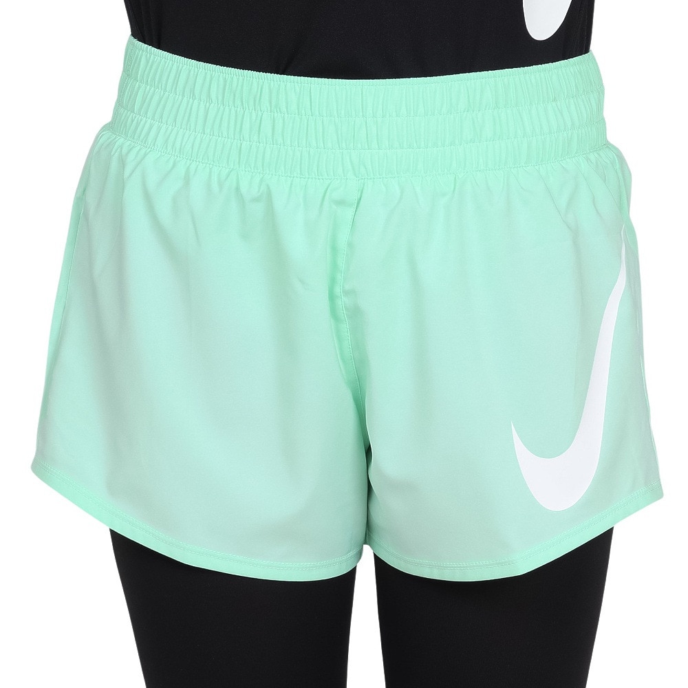 ナイキ（NIKE）（レディース）ワン スウッシュ ドライフィット ミッドライズ ランニングショートパンツ HV2617-353