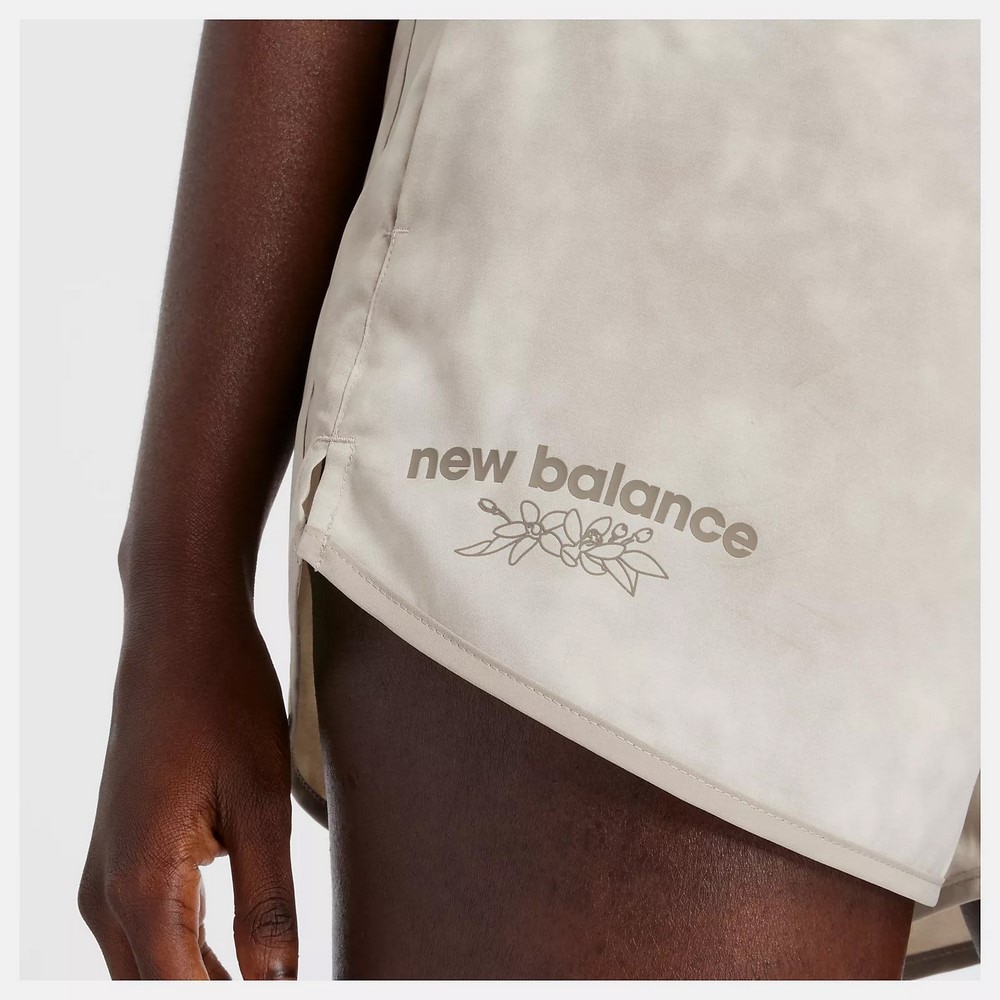 ニューバランス（new balance）（レディース）Nagoya Marathon Printed 5 Inch ミッドライズ丈 ショートパンツ AWS5105YADS