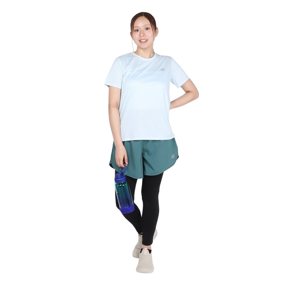 ニューバランス（new balance）（レディース）5インチショーツ WS51200NUS