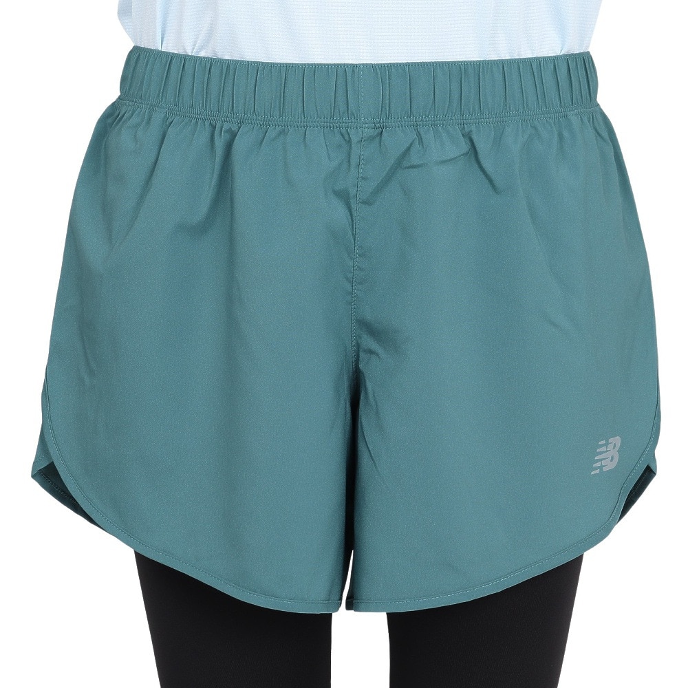 ニューバランス（new balance）（レディース）5インチショーツ WS51200NUS