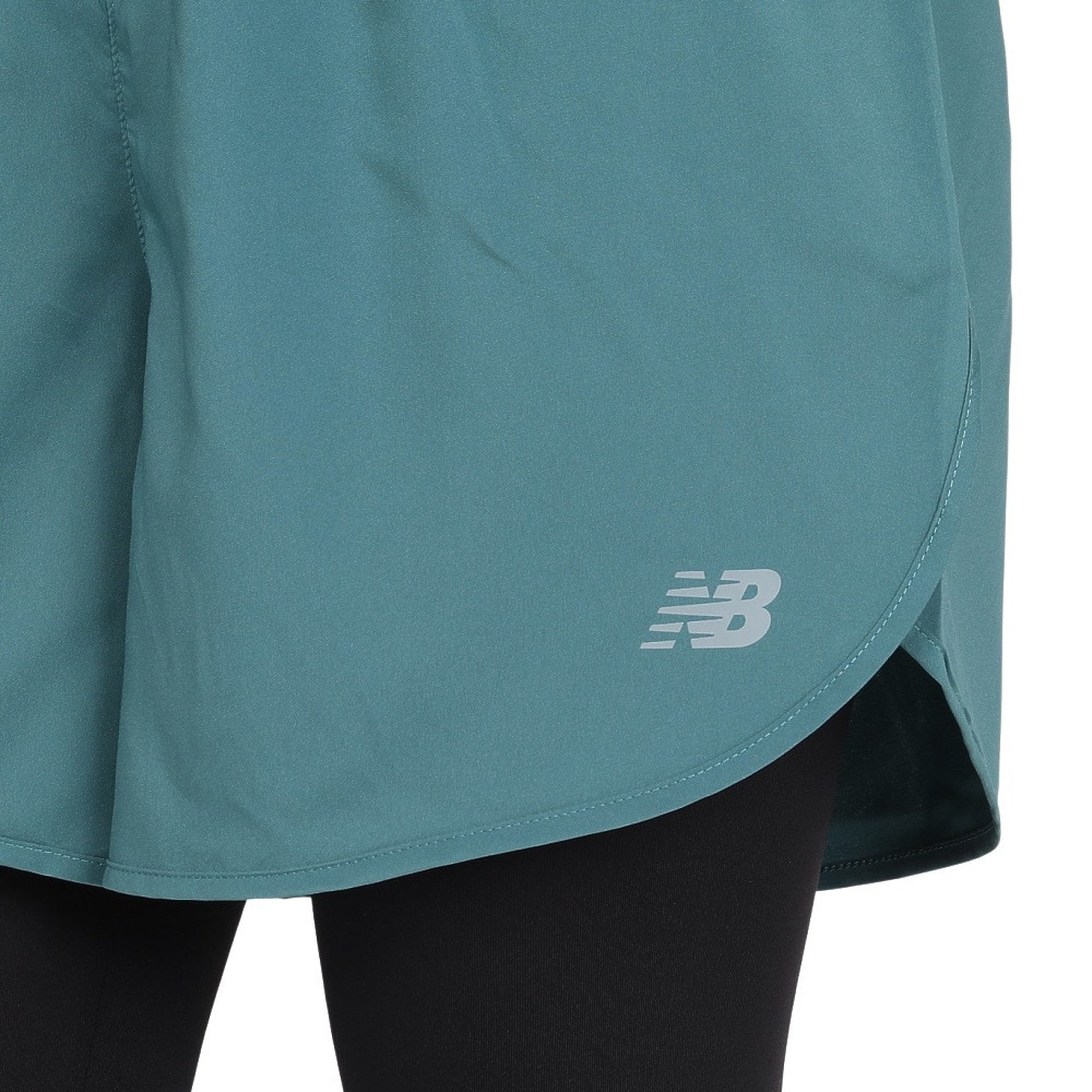 ニューバランス（new balance）（レディース）5インチショーツ WS51200NUS