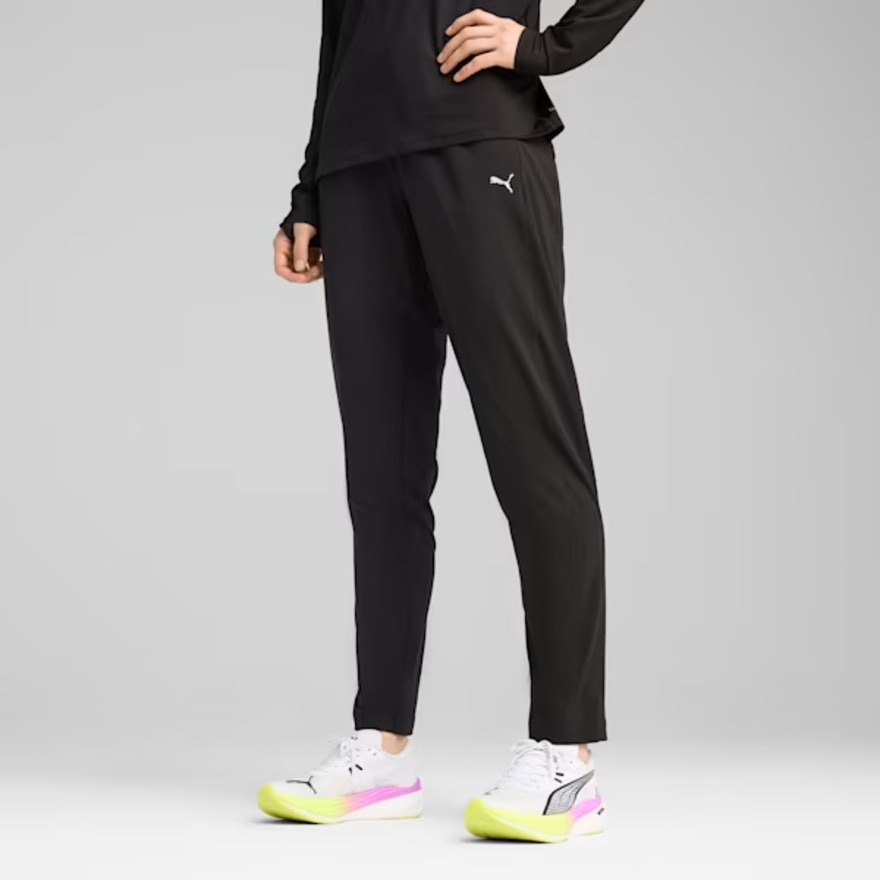 プーマ（PUMA）（レディース）ランニング ラン ヴェロシティ テーパード パンツ 527874 01 BLK