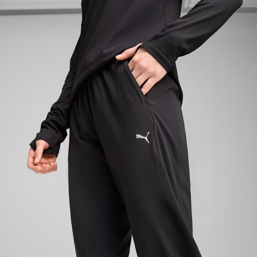 プーマ（PUMA）（レディース）ランニング ラン ヴェロシティ テーパード パンツ 527874 01 BLK
