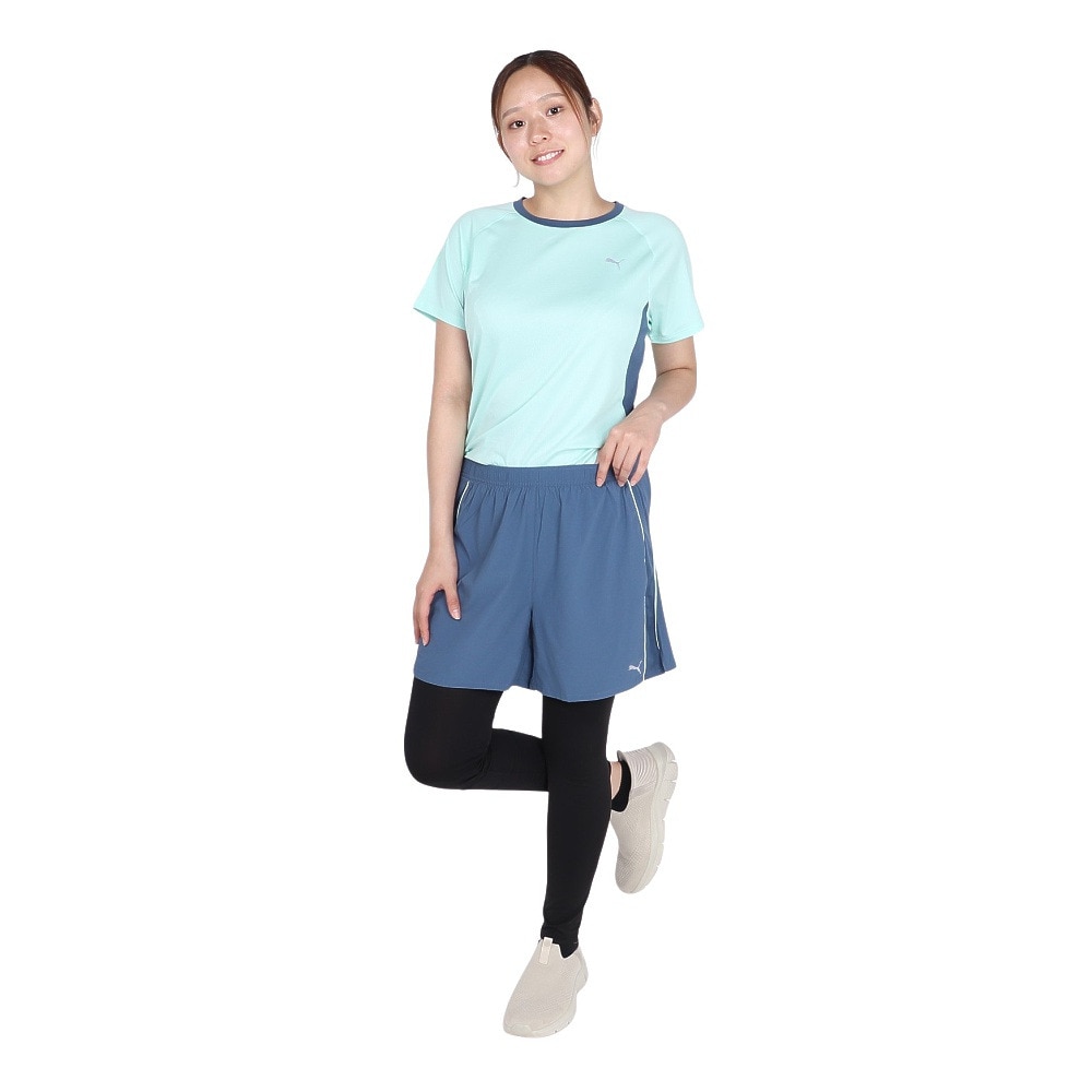 プーマ（PUMA）（レディース）ウィメンズ ランニング ラン ヴェロシティ 5インチ ショーツ 527263 80 DBLU