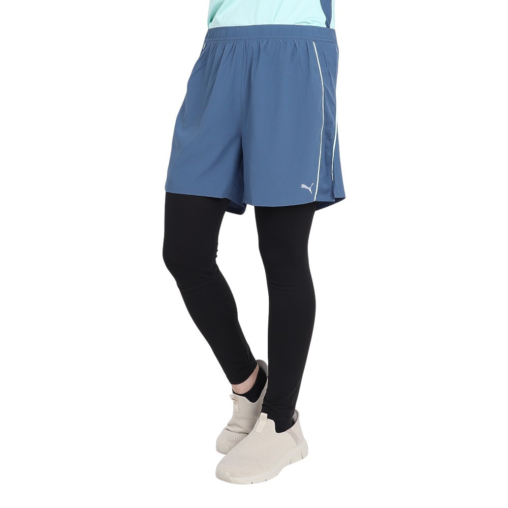 プーマ（PUMA）（レディース）ウィメンズ ランニング ラン ヴェロシティ 5インチ ショーツ 527263 80 DBLU