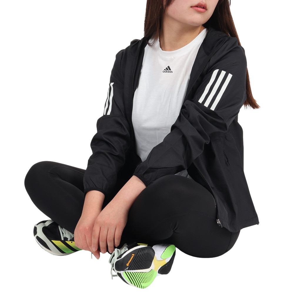アディダス（adidas）（レディース）ランニングタイツ レディース スタイリッシュパンツ 軽量 ラン アイコン 7/8 HL219-HA9937