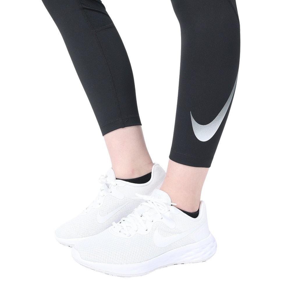 ナイキ（NIKE）（レディース）パンツ レディース ドライフィット ハイブリッド MR 7/8丈タイツ DX0949-010