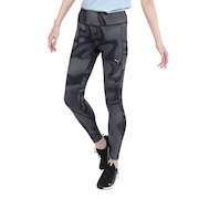 (レディース)ランニング フェイバリット フル AOP タイツ 525458 01 BLK
