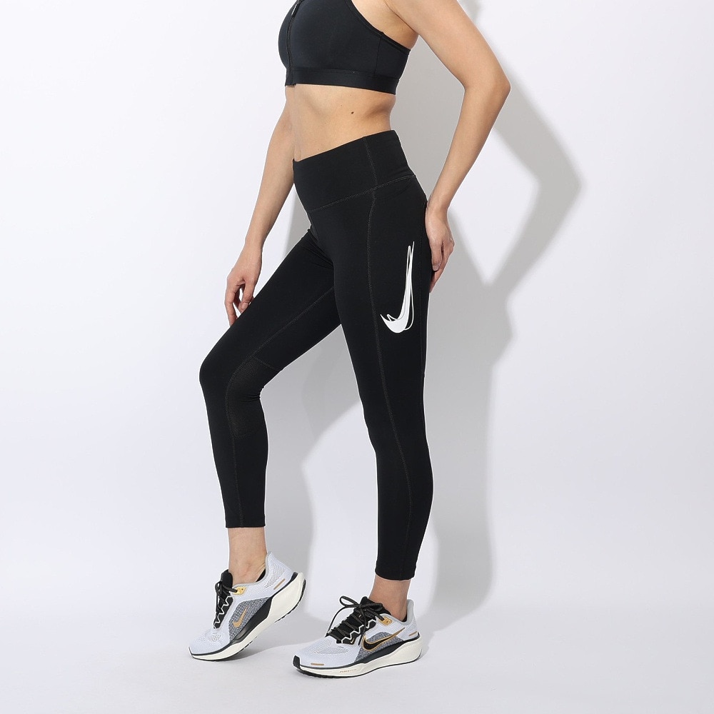 ナイキ（NIKE）（レディース）FAST ドライフィット ミッドライズ 7/8 タイツ HV8556-010