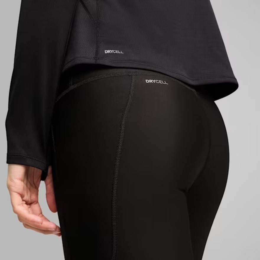 プーマ（PUMA）（レディース）ランニング ラン ヴェロシティ 裏起毛 タイツ 527304 01 BLK