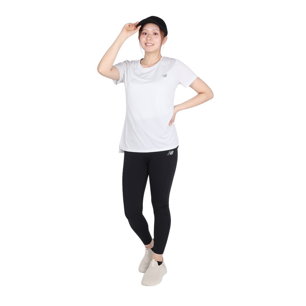 ニューバランス（new balance）（レディース）ハイライズレギンス 25インチ WP51202BK