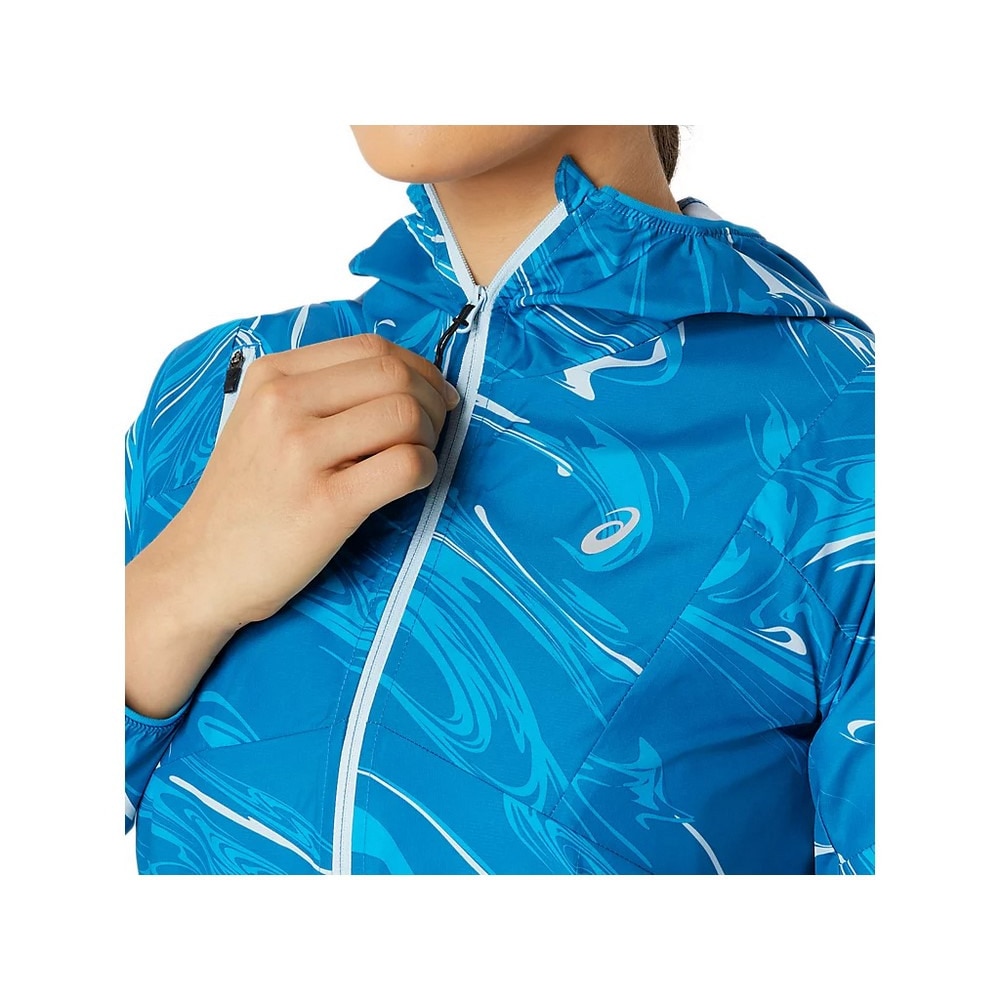 アシックス（ASICS）（レディース）ウィメンズはっ水グラフィックウーブンジャケット 2012C780.403