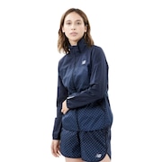 ニューバランス（new balance）（レディース）ランニング Star Training グラフィックウーブンジャケット WJ0307YECL