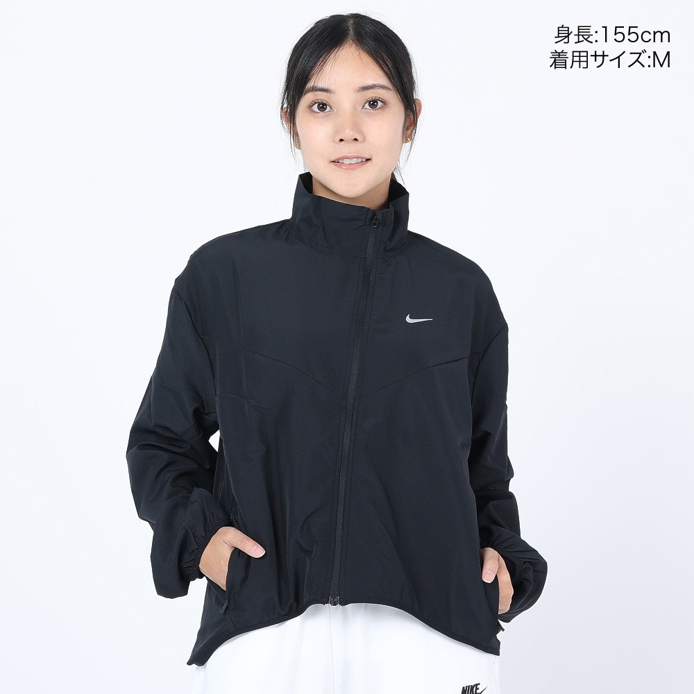 ナイキ（NIKE）（レディース）ドライフィット スウッシュ ランニングジャケット FB4695-010