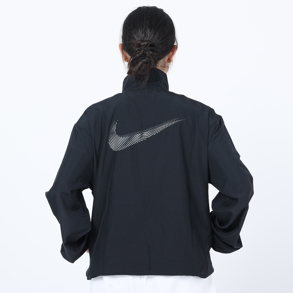 ナイキ（NIKE）（レディース）ドライフィット スウッシュ ランニングジャケット FB4695-010