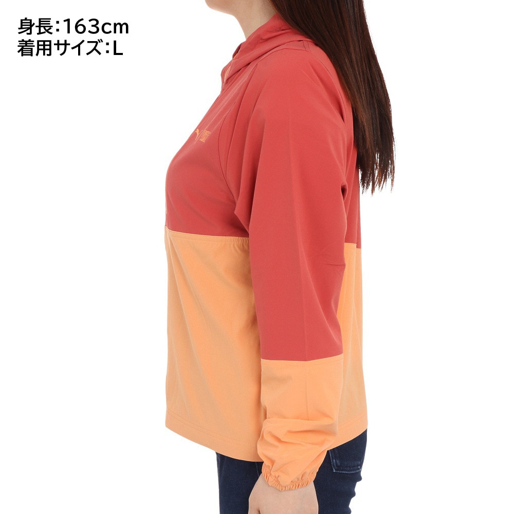 プーマ（PUMA）（レディース）FIRST MILE ウーブンジャケット 524531 21 RED