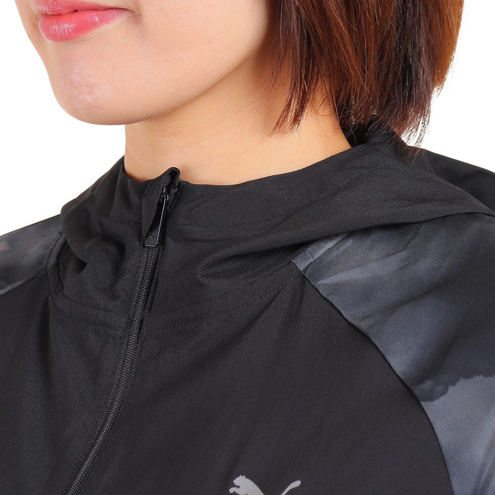 プーマ（PUMA）（レディース）ジャケット レディース ランニング RUN FAVORITE AOP  524534 01 BLK