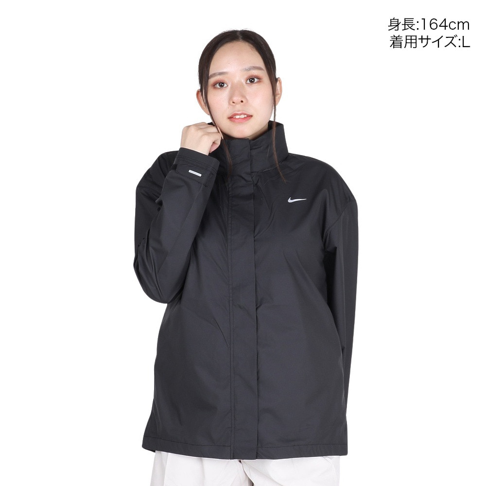 ナイキ（NIKE）（レディース）スウッシュ HBR ファスト フルジップウインド ジャケット FZ4853-010
