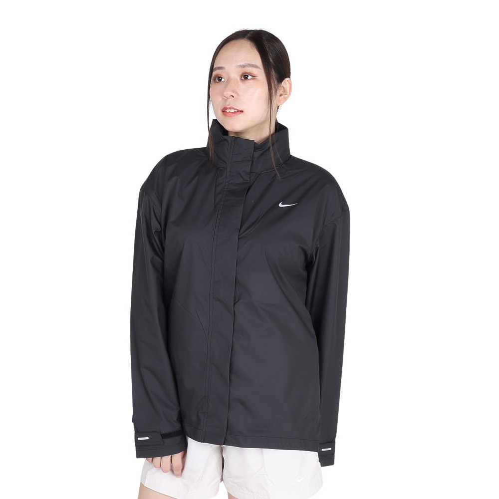 ナイキ（NIKE）（レディース）スウッシュ HBR ファスト フルジップウインド ジャケット FZ4853-010