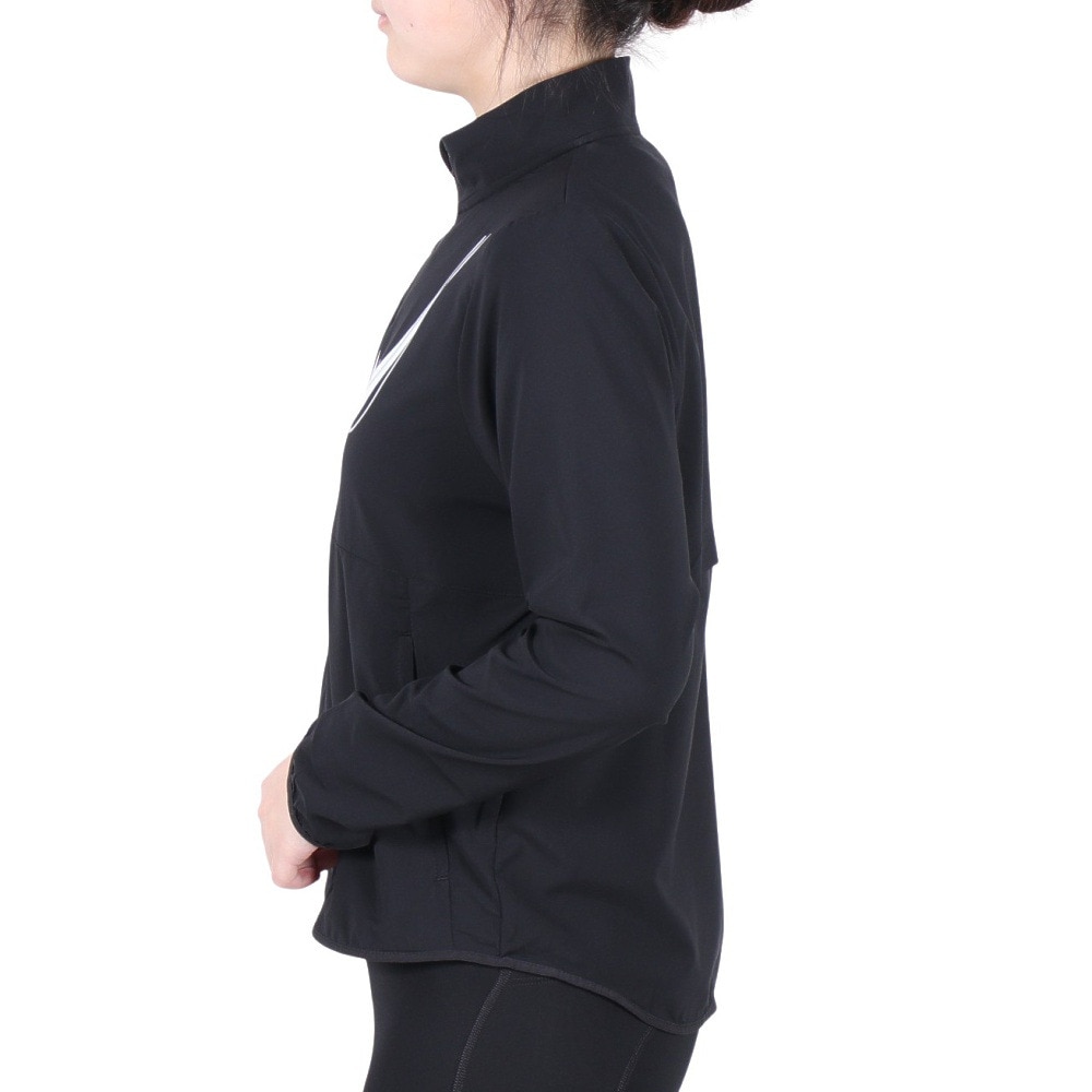 ナイキ（NIKE）（レディース）スウッシュ ドライフィット ランニングジャケット HJ2229-010