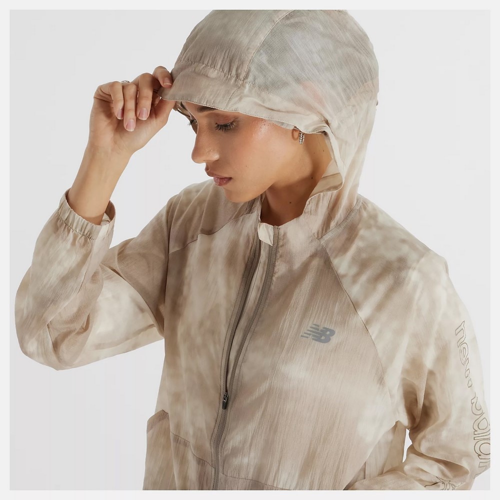 ニューバランス（new balance）（レディース）Nagoya Marathon Transparent Packable ジャケット AWJ5110YADS
