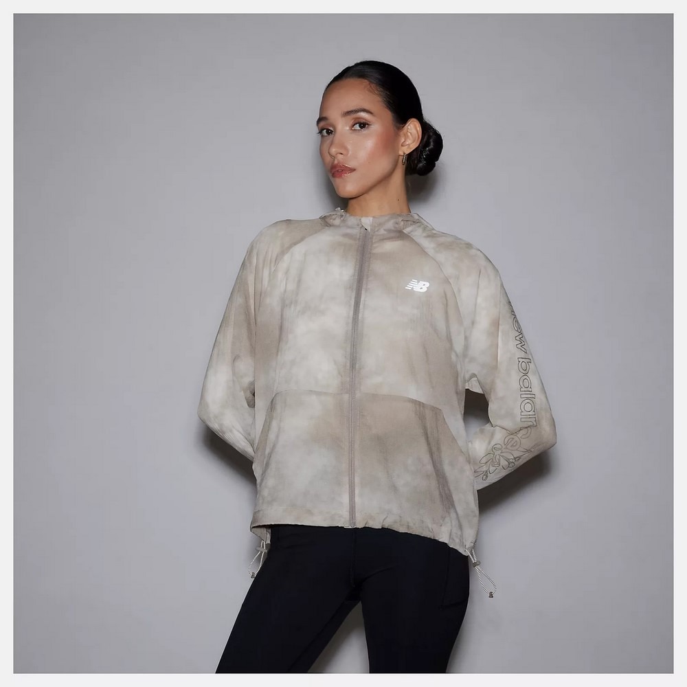 ニューバランス（new balance）（レディース）Nagoya Marathon Transparent Packable ジャケット AWJ5110YADS