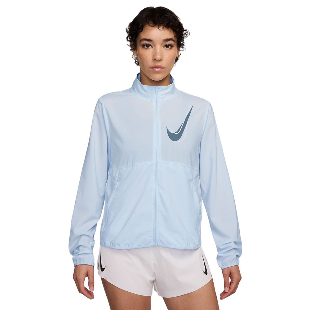 ナイキ（NIKE）（レディース）スウッシュ ドライフィット ランニングジャケット HJ2229-423