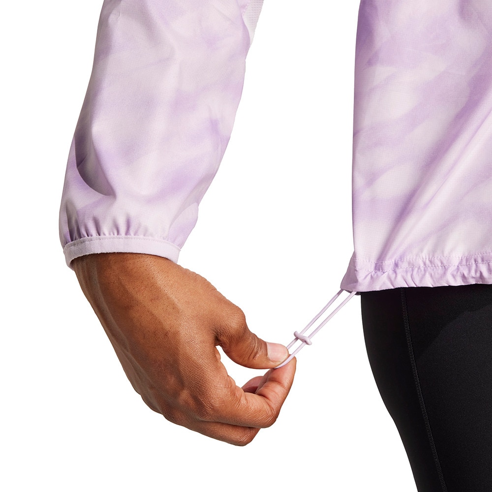 アディダス（adidas）（レディース）オウン ザ ラン総柄プリントジャケット KRI50-JL8702