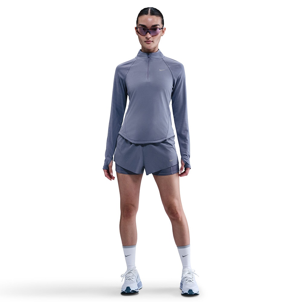 ナイキ（NIKE）（レディース）テンポ DF FLSH ハーフジップ 長袖