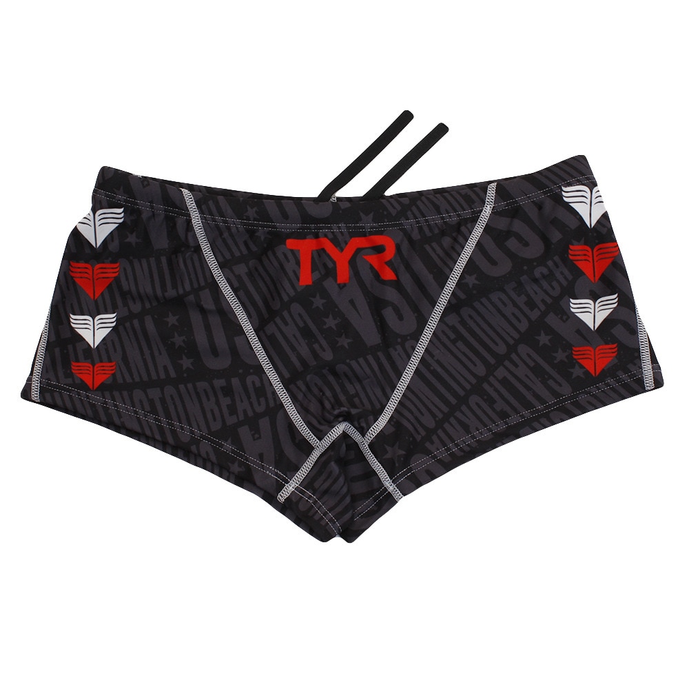 ティア（TYR）（メンズ）水着 メンズ ANYTIME CHEVRON LOW-RISE BOXER BCHEV-18M BK