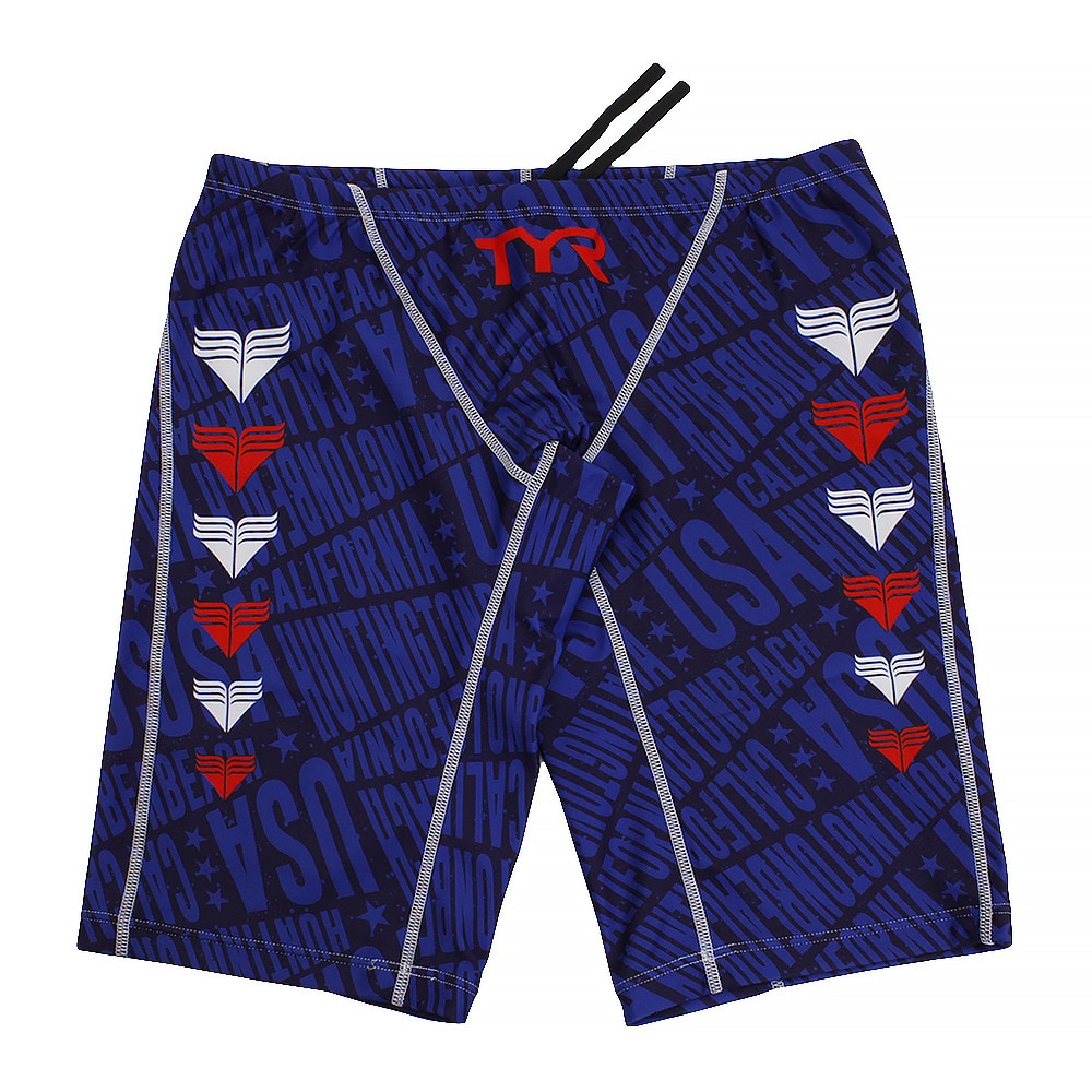 ティア（TYR）（メンズ）水着 メンズ ANYTIME CHEVRON LOW-RISE LONG BOXER JCHEV-18M NV