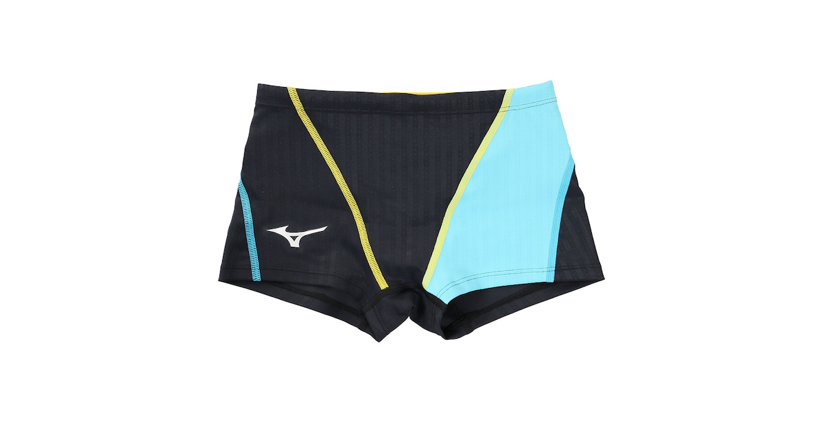 ミズノ(MIZUNO)(メンズ)水着 メンズ 競泳練習用エクサースーツUP ショートスパッツ N2MB056092 スポーツ用品はスーパースポーツゼビオ Sサイズ ミズノ 競泳水着 メンズ 練習用 N2MBA07192 ブラック×ターコイズ 長持ち水着 エクサースーツ ショートスパッツ 値下げしました!!20%OFF