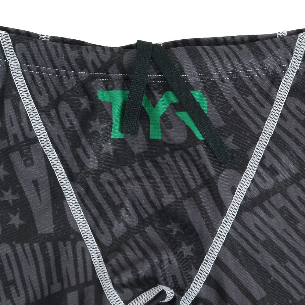 ティア（TYR）（メンズ）競泳水着 水泳 ANYTIME CHEVRON LOW-RISE LONG BOXER JCHEV-18M BKGN