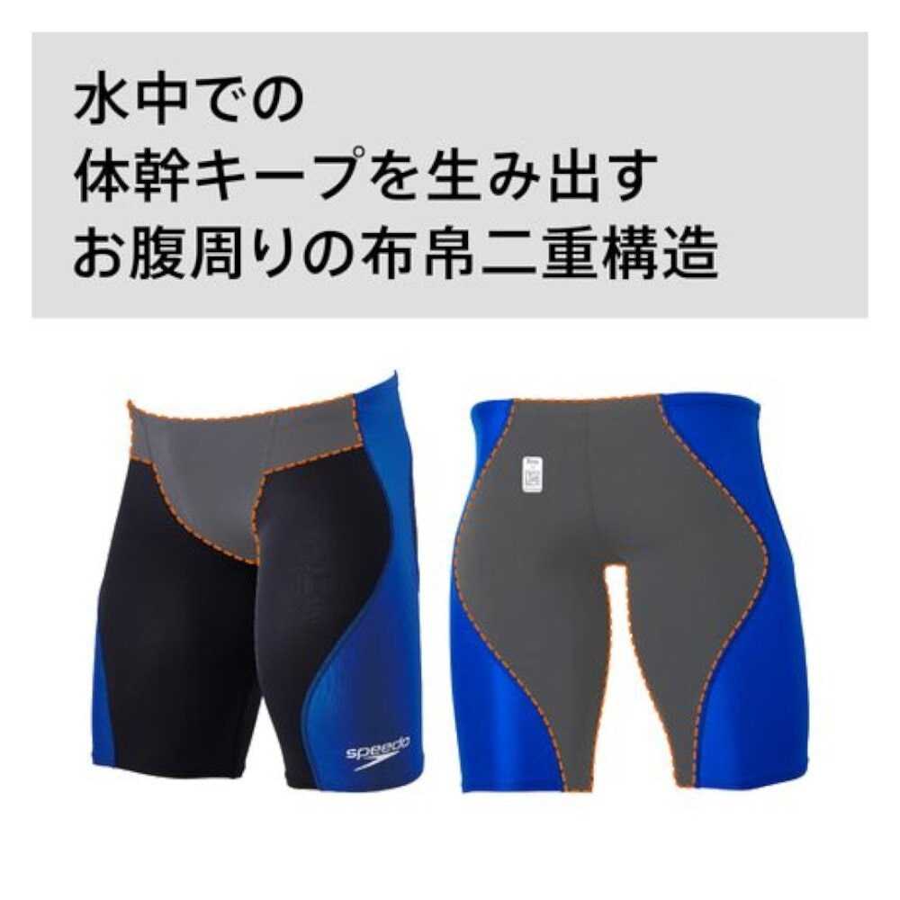 スピード（SPEEDO）（メンズ）競泳水着 メンズ 水泳 プロハイブリッド2ジャマー 競泳水着 FINA SC62201F KB