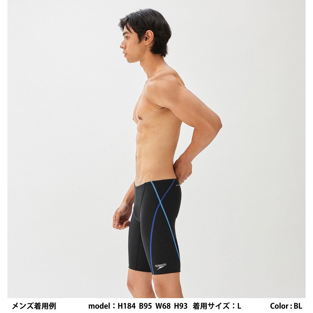 スピード（SPEEDO）（メンズ）競泳水着 メンズ 水泳 プッシュアップターンズジャマー ST62301 BL