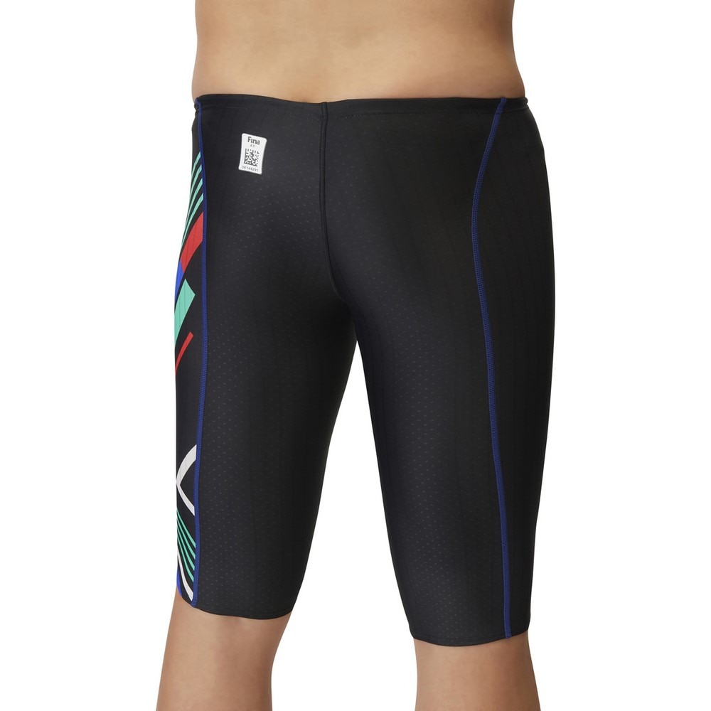 アリーナ（ARENA）（メンズ）競泳水着 メンズ 水泳 レーシングスパッツ ハーフレッグ FAR-3561M BKBU