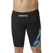 アリーナ（ARENA）（メンズ）競泳水着 メンズ 水泳 レーシングスパッツ ハーフレッグ WA承認モデル FAR-3541M BKBU