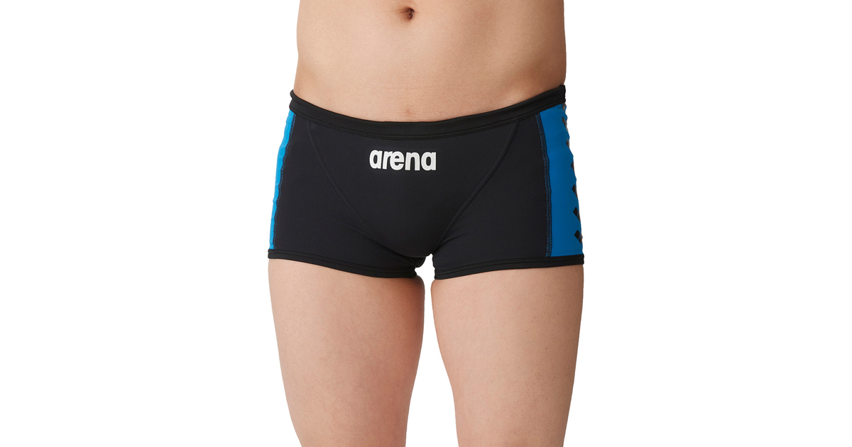 アリーナ（ARENA）（メンズ）競泳水着 メンズ 水泳 トレーニングスパッツ ショートレッグ FSA-3601 BKBU |  スポーツ用品はスーパースポーツゼビオ