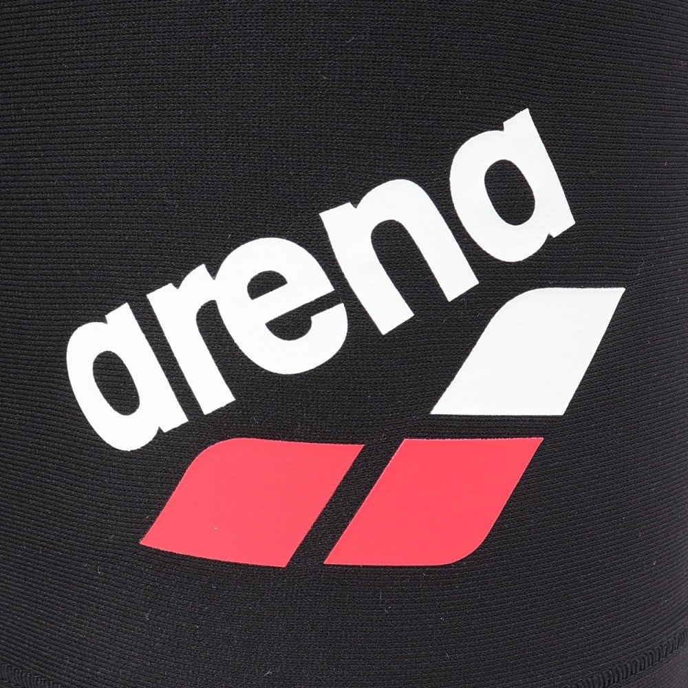 アリーナ（ARENA）（メンズ）競泳水着 水泳 タフスーツ トレーニングスパッツ ハーフレッグ 黒×赤 SS-3Lサイズ SAR-4105 BKRD 競泳用 競技用 練習用