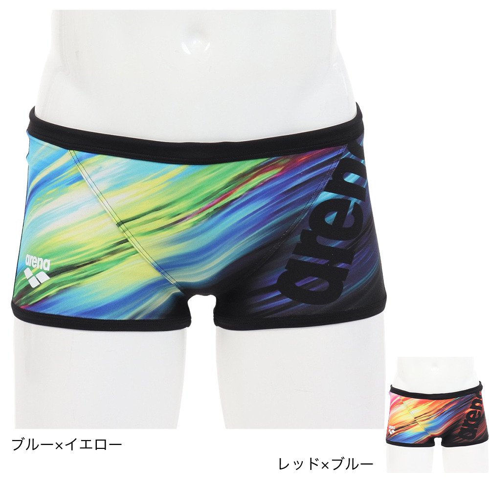 アリーナ（ARENA）（メンズ）競泳水着 メンズ 水泳 トレーニングスパッツ SAR-4112 BLU