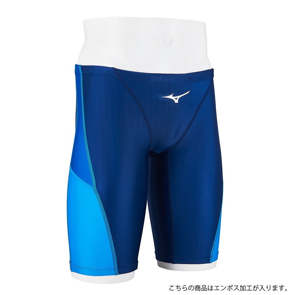 ミズノ（MIZUNO）（メンズ）競泳水着 メンズ 水泳 ハーフスパッツ WA承認モデル N2MBB02082