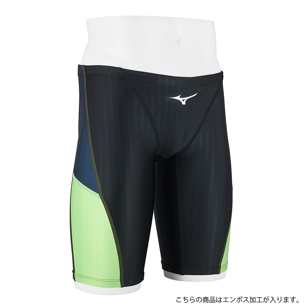 ミズノ（MIZUNO）（メンズ）競泳水着 メンズ 水泳 ハーフスパッツ WA承認モデル N2MBB02093