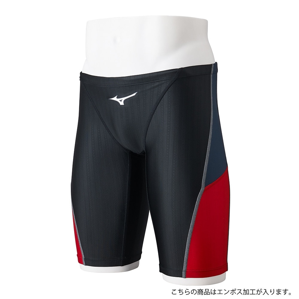 ミズノ（MIZUNO）（メンズ）競泳水着 メンズ 水泳 ハーフスパッツ WA承認モデル N2MBB02096