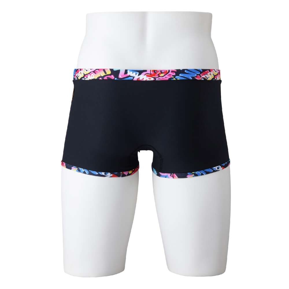 ミズノ（MIZUNO）（メンズ）競泳水着 メンズ 水泳 競泳練習用 ショートスパッツ N2MBB58796 ブラック